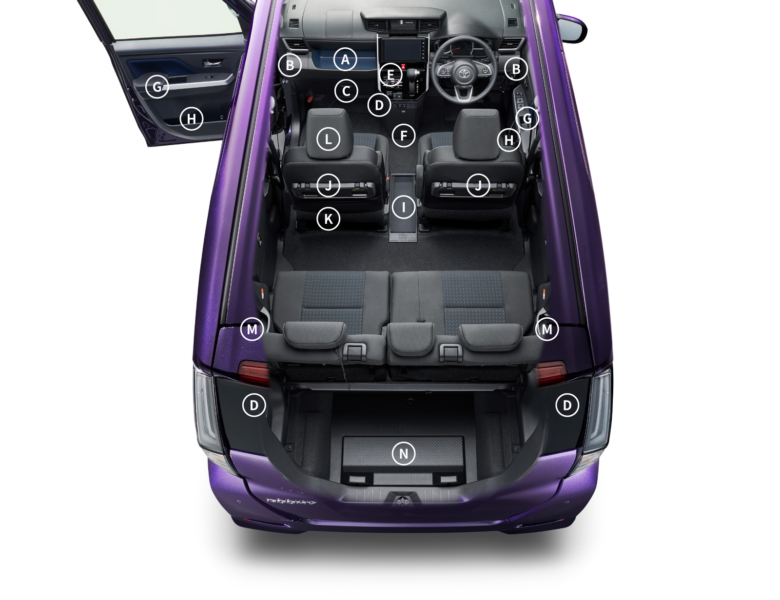 ルーミー | 特長 | 静岡トヨタ【公式】