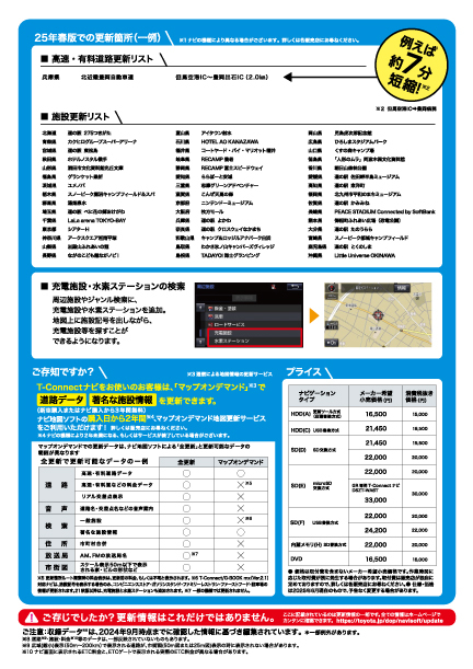 2025_春ナビ地図ソフト | 静岡トヨタ【公式】